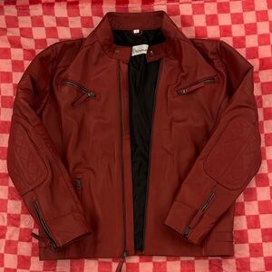Men's Authentic Leather Jacket - Muscle Fit